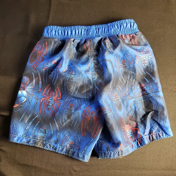 Marvel Spiderman Swim Trunks Boy’s 3T - Picture 2 of 4